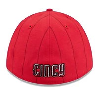Casquette New Era rouge Cincinnati Reds 2026 City Connect M-Crown 39THIRTY Flex pour homme