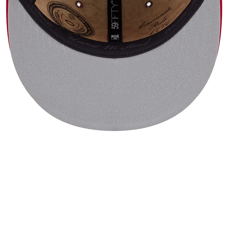 Men's New Era Red Cincinnati Reds 2026 MLB All-Star Game 59FIFTY Fitted Hat