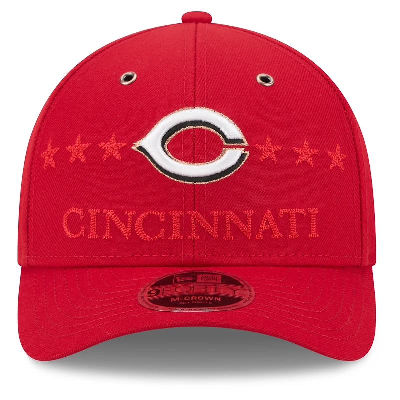 Men's New Era Red Cincinnati Reds 2026 MLB All-Star Game 9FORTY Adjustable Hat