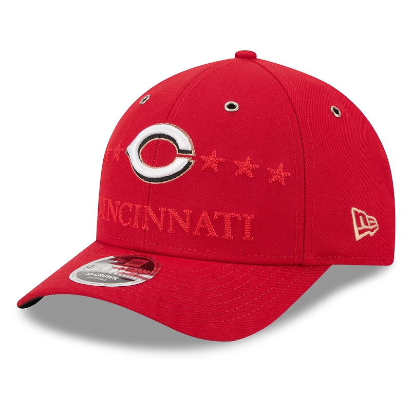 Casquette ajustable New Era rouge Cincinnati Reds 2026 MLB All-Star Game 9FORTY pour homme