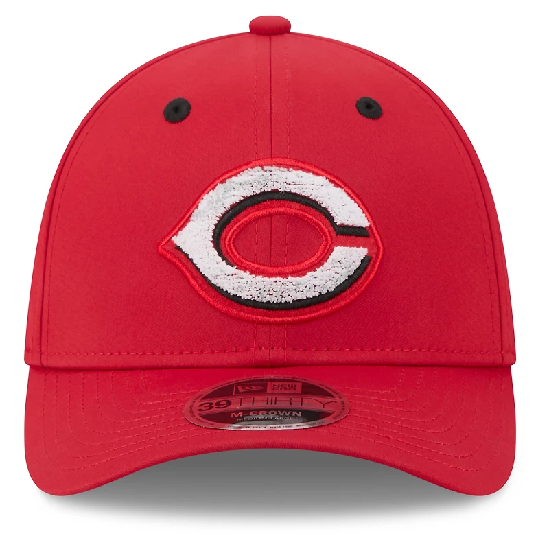 Men's New Era Red Cincinnati Reds 2026 MLB All-Star Game Workout 39THIRTY M-Crown Flex Hat