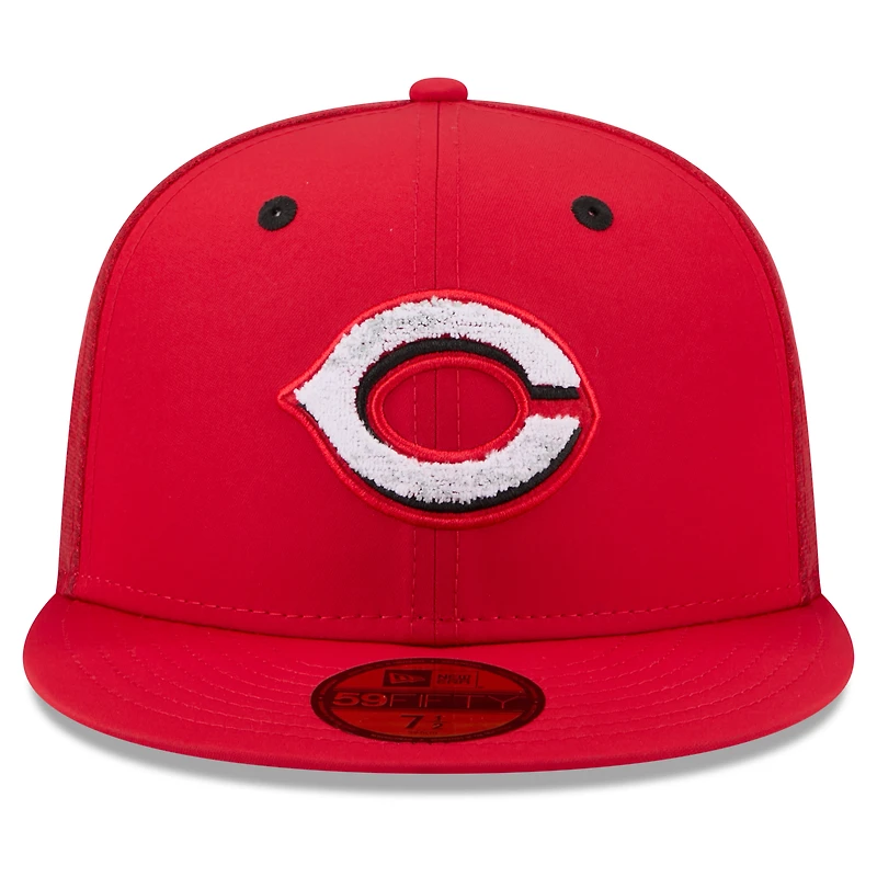 Men's New Era Red Cincinnati Reds 2026 MLB All-Star Game Workout 59FIFTY Fitted Hat