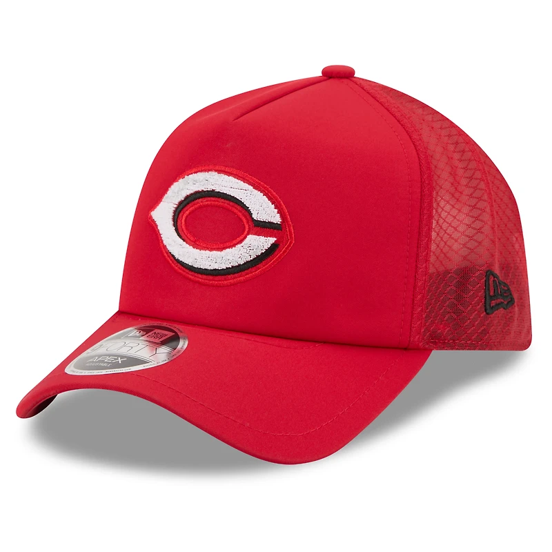 Men's New Era Red Cincinnati Reds 2026 MLB All-Star Game Workout 9FORTY Apex Adjustable Hat