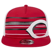 Casquette snapback rouge Cincinnati Reds 9FIFTY A-Frame Trucker pour homme de New Era