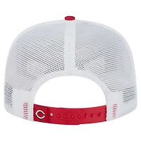Casquette snapback rouge Cincinnati Reds 9FIFTY A-Frame Trucker pour homme de New Era