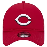 Casquette ajustable 9FORTY A-Frame Trucker des Cincinnati Reds de New Era pour homme