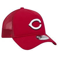Casquette ajustable 9FORTY A-Frame Trucker des Cincinnati Reds de New Era pour homme