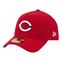 Men's New Era  Red Cincinnati Reds A-Frame 59FORTY Fitted Hat