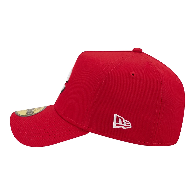 Casquette ajustée New Era rouge Cincinnati Reds 59FORTY pour homme