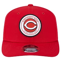 Casquette extensible à bouton-pression New Era 9SEVENTY rouge des Cincinnati Reds pour homme
