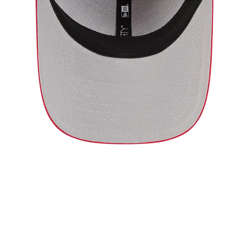 Casquette d'entraînement au bâton City Connect 39THIRTY Flex rouge New Era pour homme des Reds de Cincinnati