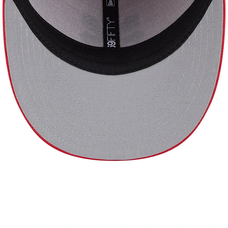 Casquette d'entraînement au bâton City Connect 59FIFTY rouge New Era pour homme
