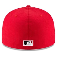 Men's New Era Red Cincinnati Reds Cooperstown Collection Wool 59FIFTY Fitted Hat