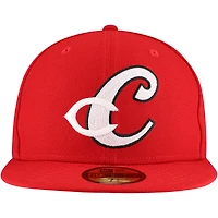 Casquette ajustée Cincinnati Reds Duo Logo 2.0 59FIFTY pour homme de New Era
