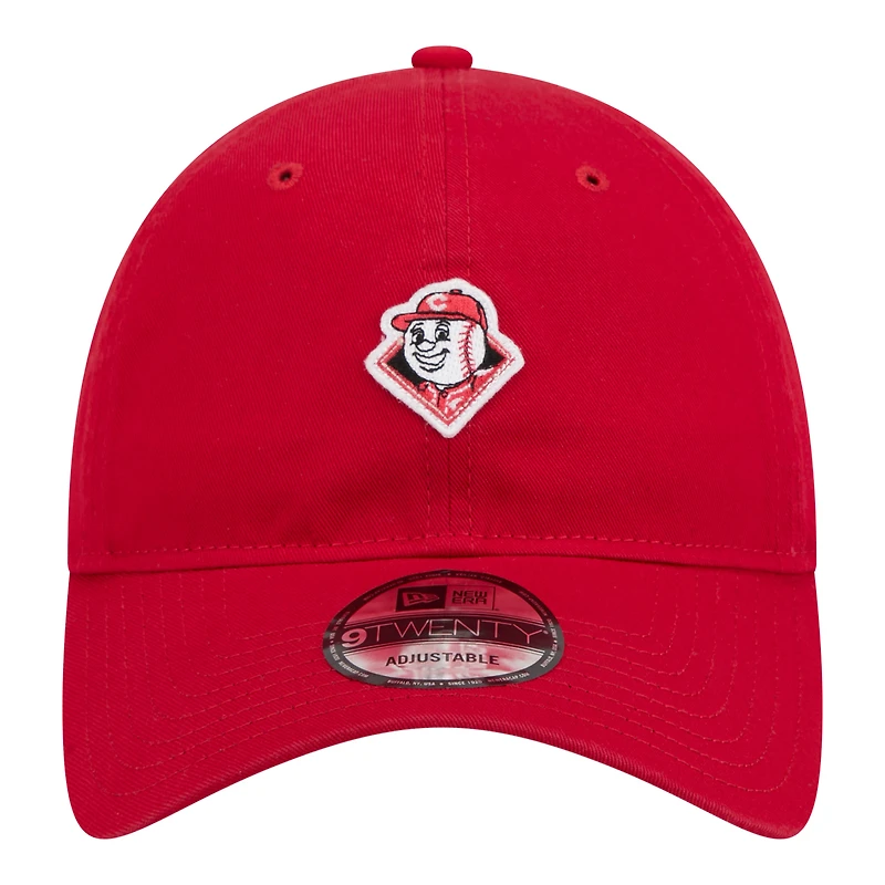Men's New Era  Red Cincinnati Reds Mascot 9TWENTY Adjustable Hat