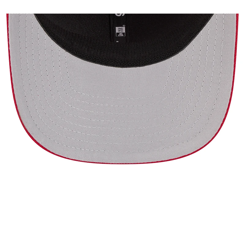 Men's New Era Red Cincinnati Reds Performance 9SEVENTY Adjustable Hat