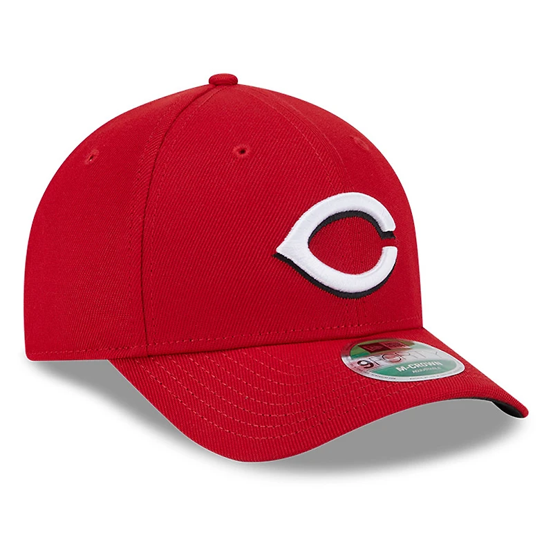 Casquette ajustable New Era Red Cincinnati Reds Player Replica 9FORTY pour homme