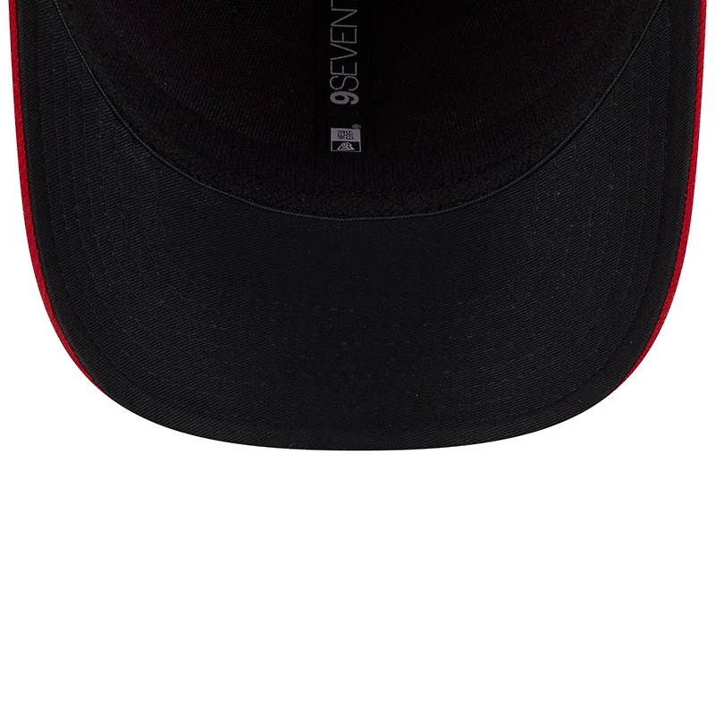 Men's New Era  Red Cincinnati Reds Player Replica 9SEVENTY Adjustable Hat