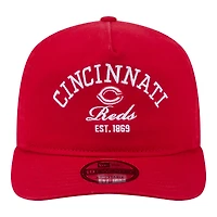 Men's New Era Red Cincinnati Reds Stacked 19TWENTY Adjustable Hat