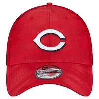 Men's New Era Red Cincinnati Reds Subtle Camo 39THIRTY Flex Hat