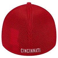 Men's New Era Red Cincinnati Reds Subtle Camo 39THIRTY Flex Hat