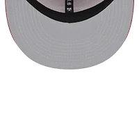 Men's New Era Red Cincinnati Reds Team Color Trucker 9FIFTY Snapback Hat