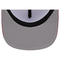 Men's New Era Red Cincinnati Reds Team Horizon 9FIFTY A-Frame Trucker Snapback Hat
