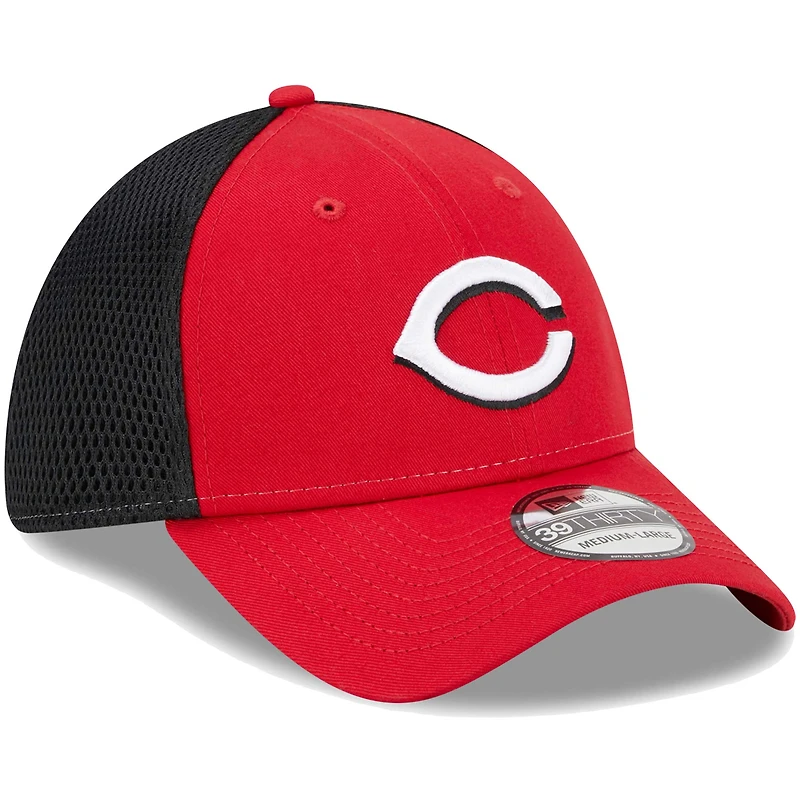 Men's New Era Red Cincinnati Reds Team Neo 39THIRTY Flex Hat