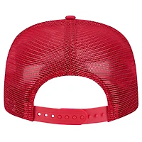 Casquette de golf à visière snapback en maille tonique Cincinnati Reds de New Era pour homme