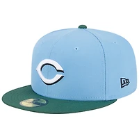 Men's New Era  Sky Blue/Cilantro Cincinnati Reds 1988 MLB All-Star Game 59FIFTY Fitted Hat