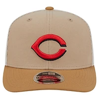 Casquette ajustable New Era Stone Cincinnati Reds 9SEVENTY Trucker pour homme