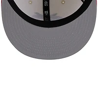 Men's New Era White/Red Cincinnati Reds Blossom 59FIFTY Fitted Hat
