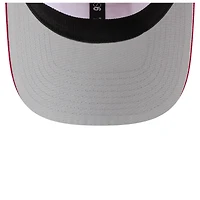 Men's New Era White/Red Cincinnati Reds Established Patch 9SEVENTY Adjustable Hat