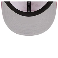Casquette ajustée New Era 59FIFTY blanche/rouge pour homme des Cincinnati Reds