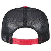 Casquette snapback New Era 9FIFTY blanche/rouge pour homme, style rétro, des Cincinnati Reds