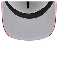 Casquette snapback New Era 9FIFTY blanche/rouge pour homme, style rétro, des Cincinnati Reds