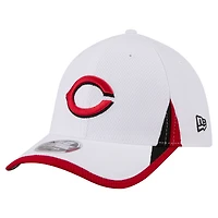 Casquette New Era blanche pour homme, modèle Cincinnati Reds
