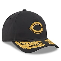 Men's New Era x Alpha Industries  Olive Cincinnati Reds A-Frame 9FORTY Adjustable Hat