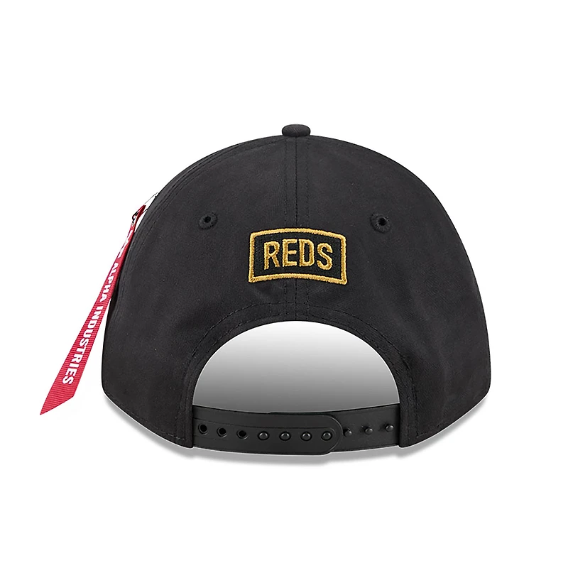 V107988 REDS MLB Nwe 2025 Alpha A-Frame 9forty HATMENSTR 60692385 #14