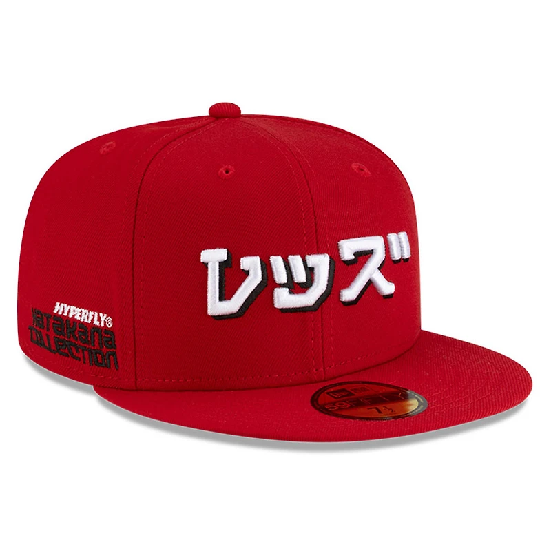 Casquette ajustée 59FIFTY New Era x Hyperfly Red Cincinnati Reds pour homme