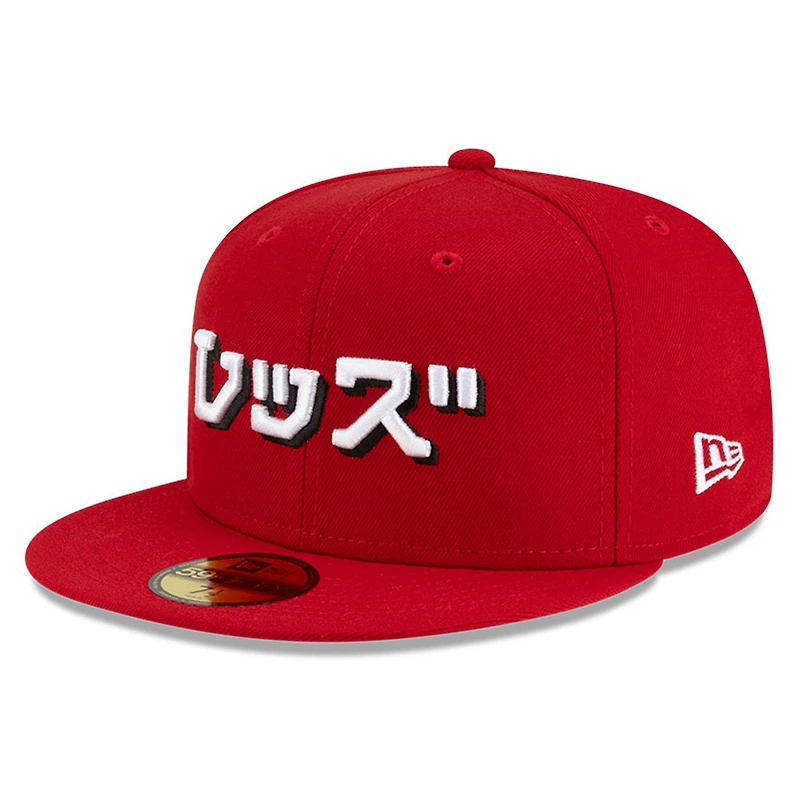 Casquette ajustée 59FIFTY New Era x Hyperfly Red Cincinnati Reds pour homme