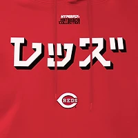 Sweat à capuche New Era x Hyperfly Red Cincinnati Reds pour homme