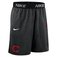 Men's Nike  Black Cincinnati Reds Authentic Collection City Connect Performance Knit Shorts