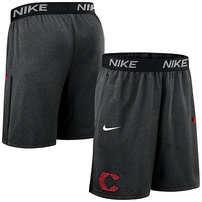 Short Nike City Connect Performance Knit pour homme, collection authentique des Reds de Cincinnati, noir