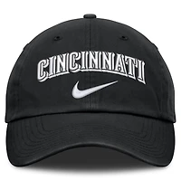 Casquette ajustable Nike Cincinnati Reds Primetime Club noire pour homme
