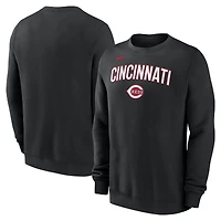 Sweat-shirt Nike noir pour homme des Reds de Cincinnati