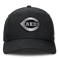 Casquette ajustable Nike Cincinnati Reds Rise Dri-FIT noire pour homme
