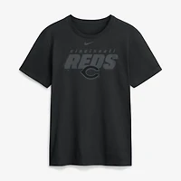 T-shirt Nike noir pour homme Cincinnati Reds Tonal Club