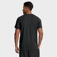 Men's Nike  Black Cincinnati Reds Tri-Blend Logo T-Shirt