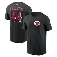 Men's Nike Elly De La Cruz Cincinnati Reds Name & Number T-Shirt